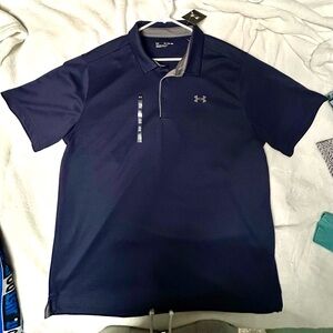 Under Armour Men's Navy Polo Shirt